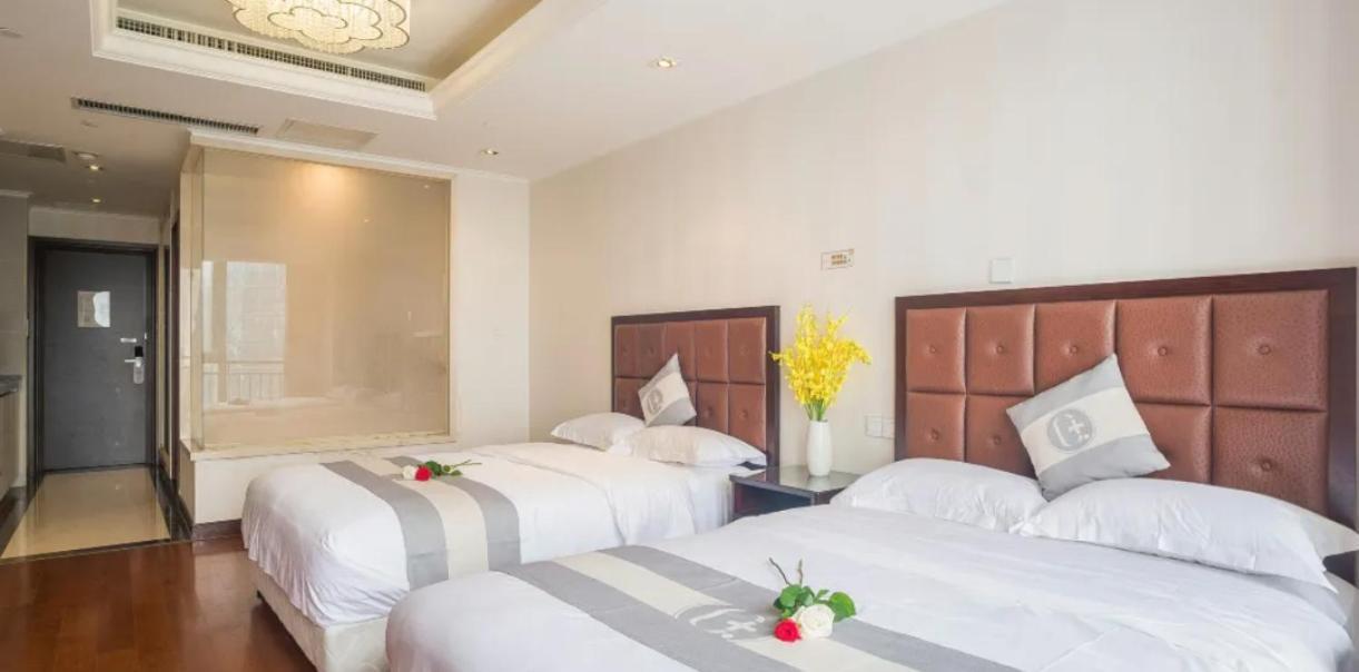 Qingdao Jinshan We+ Holiday Apartment Εξωτερικό φωτογραφία