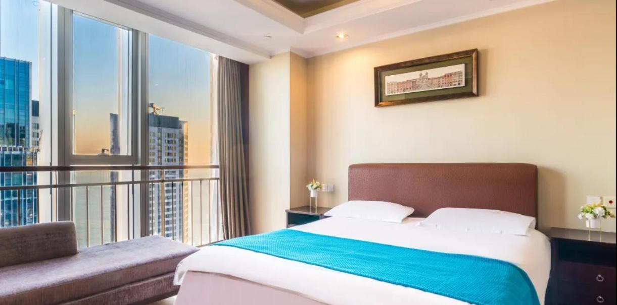 Qingdao Jinshan We+ Holiday Apartment Εξωτερικό φωτογραφία